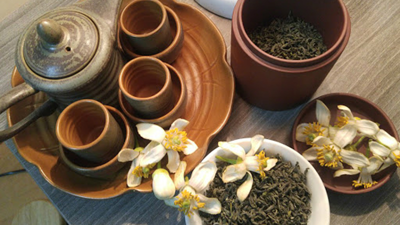 Trà hoa bưởi